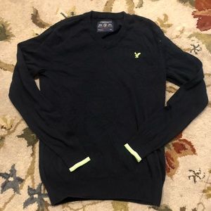American Eagle Men’s Athletic Fit Navy Sweater S
